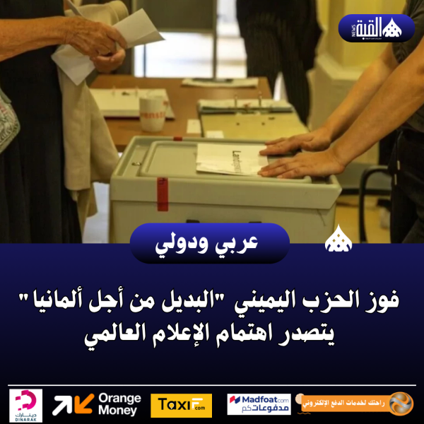 فوز الحزب اليميني البديل من أجل ألمانيا يتصدر اهتمام الإعلام العالمي