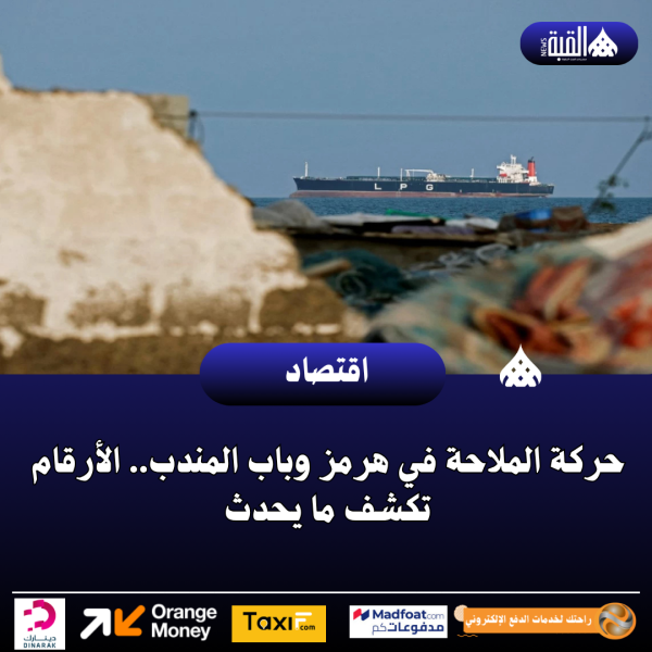 حركة الملاحة في هرمز وباب المندب.. الأرقام تكشف ما يحدث