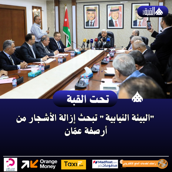 البيئة النيابية تبحث إزالة الأشجار من أرصفة عمّان