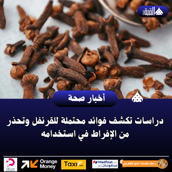 دراسات تكشف فوائد محتملة للقرنفل وتحذر من الإفراط في استخدامه
