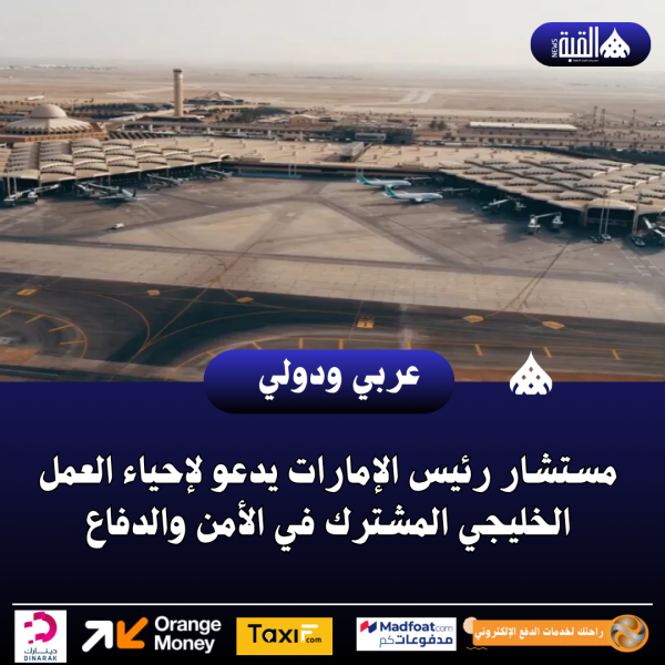 مستشار رئيس الإمارات يدعو لإحياء العمل الخليجي المشترك في الأمن والدفاع